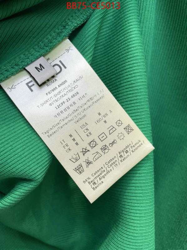 Clothing-Fendi,wholesale imitation designer replicas , ID: CE5013,$: 75USD