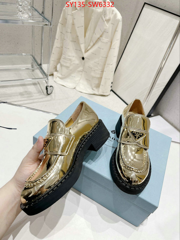 Women Shoes-Prada,highest quality replica , ID: SW6332,$: 135USD