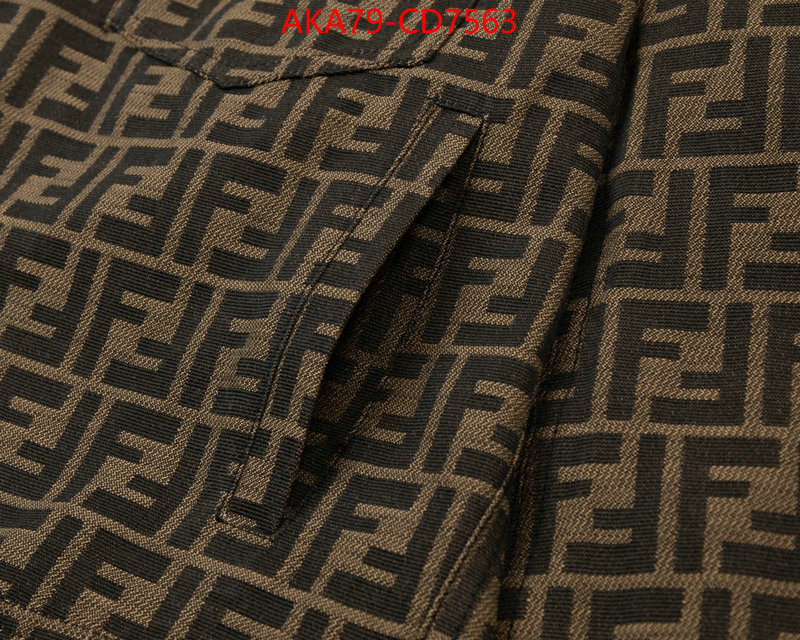 Clothing-Fendi,7 star collection , ID: CD7563,$: 79USD