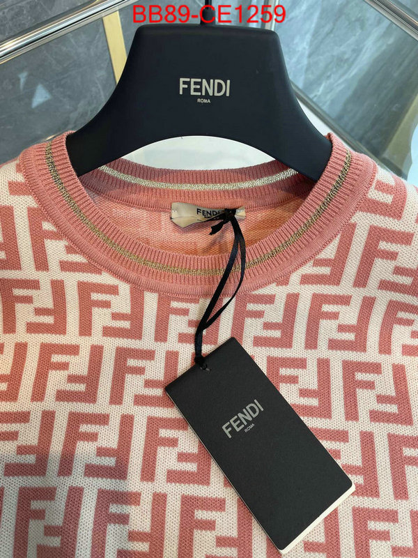 Clothing-Fendi,best knockoff , ID: CE1259,$: 89USD