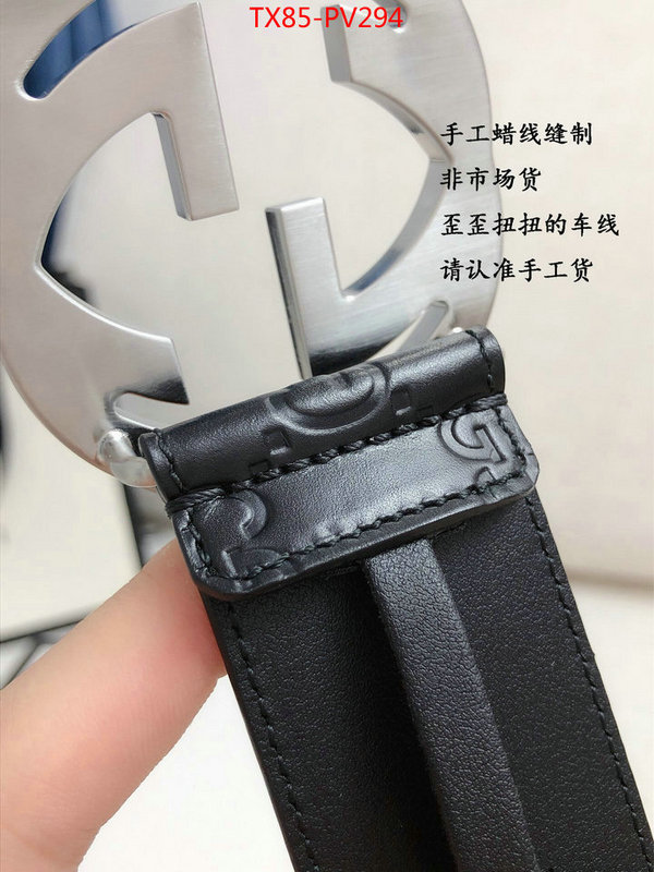 Belts-Gucci,designer 1:1 replica , ID: PV294,$:85USD