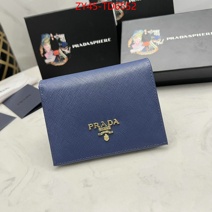 Prada Bags(4A)-Wallet,where can i find ,ID: TD6552,$: 45USD