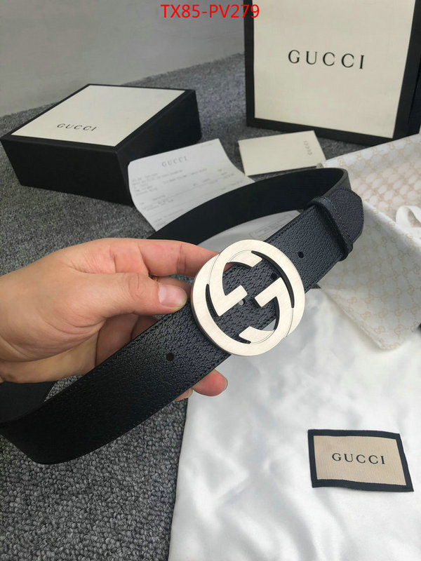Belts-Gucci,high quality aaaaa replica , ID: PV279,$:85USD