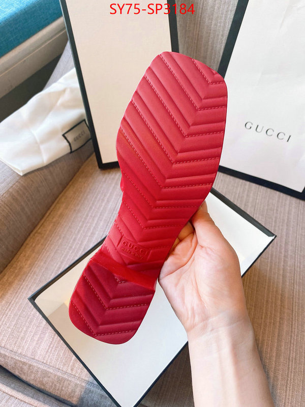 Women Shoes-Gucci,aaaaa+ quality replica , ID: SP3184,$: 75USD