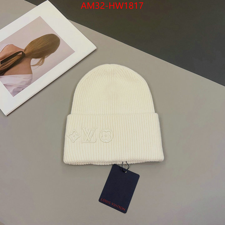 Cap (Hat)-LV,high quality designer replica , ID: HW1817,$: 32USD