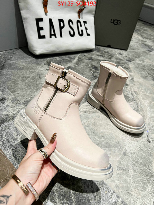 Women Shoes-UGG,1:1 clone , ID: SO4192,$: 129USD