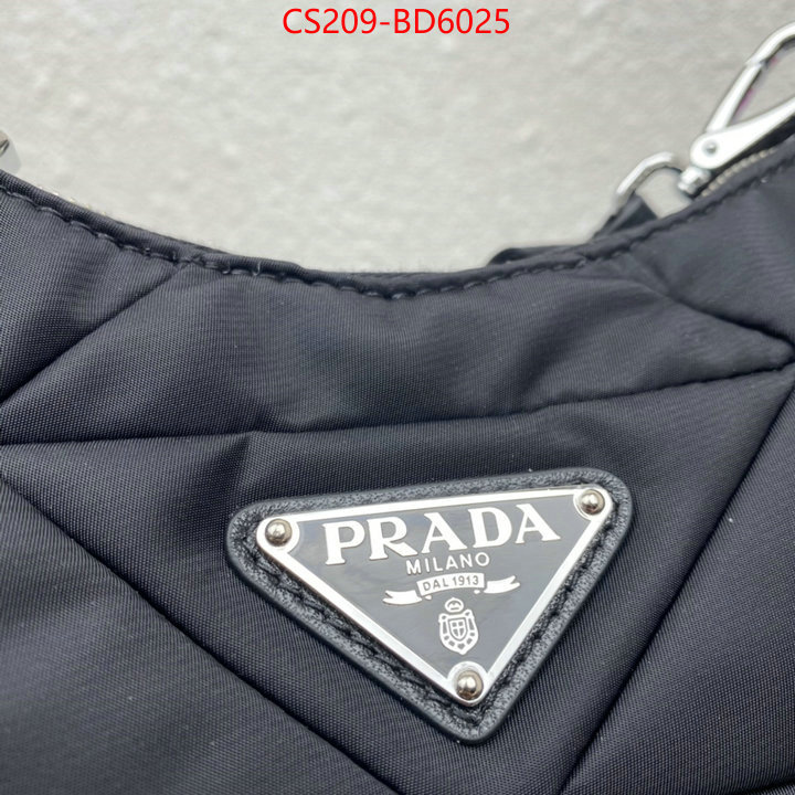 Prada Bags(TOP)-Diagonal-,ID: BD6025,$: 209USD