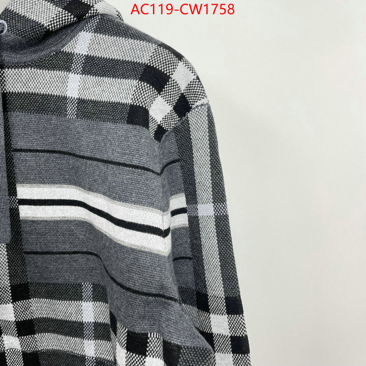 Clothing-Burberry,highest product quality , ID: CW1758,$: 119USD