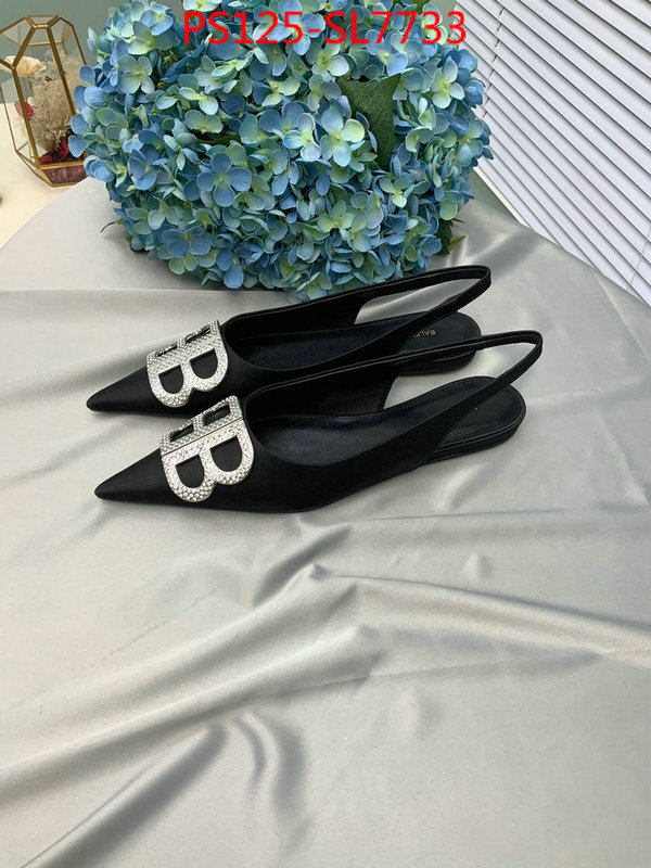 Women Shoes-Balenciaga,buy replica , ID: SL7733,$: 125USD