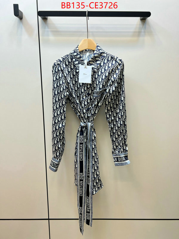 Clothing-Dior,quality replica ,ID: CE3726,$:135USD