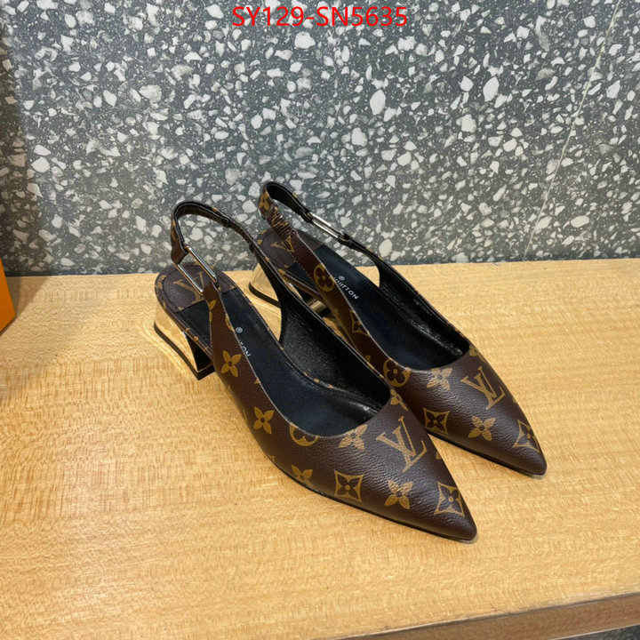 Women Shoes-LV,replica wholesale , ID: SN5635,$: 129USD