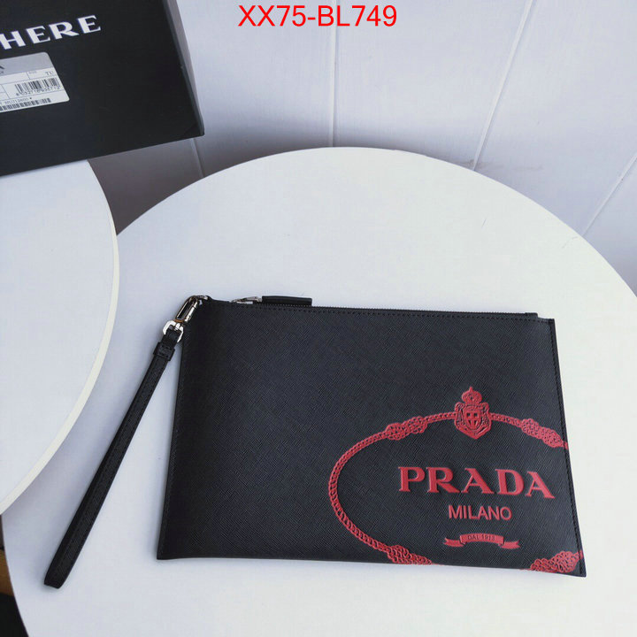 Prada Bags(TOP)-Clutch-,ID: BL749,$:75USD