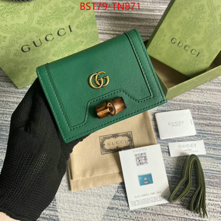 Gucci Bags(TOP)-Wallet-,ID: TN871,$: 79USD