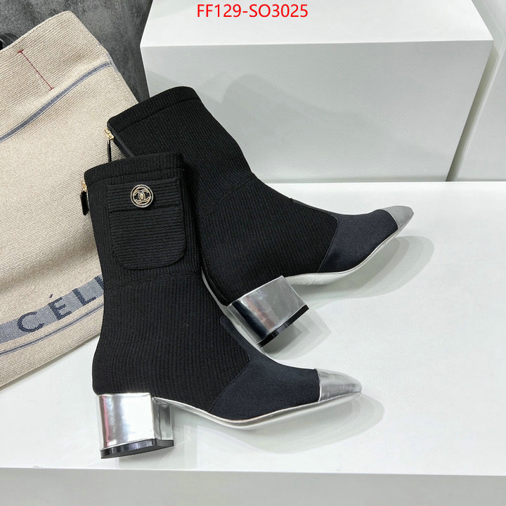 Women Shoes-Chanel,replica sale online , ID: SO3025,$: 129USD