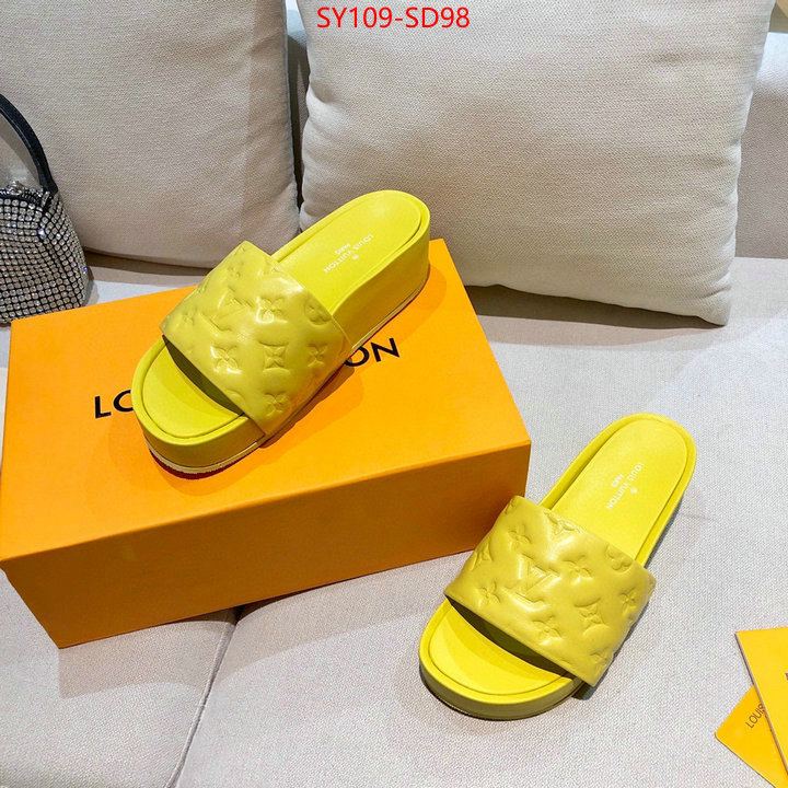 Women Shoes-LV,1:1 replica wholesale , ID: SD98,$: 109USD