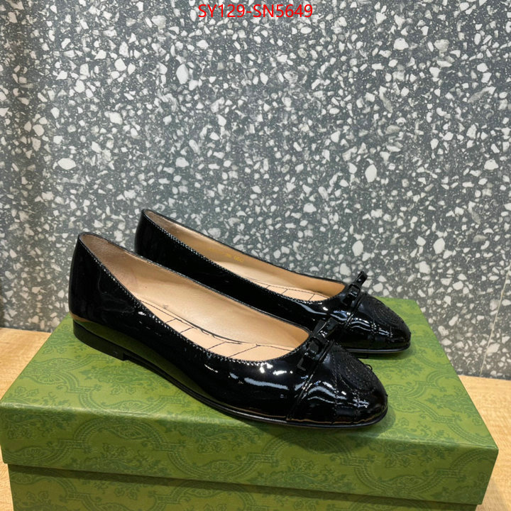 Women Shoes-Gucci,7 star quality designer replica , ID: SN5649,$: 129USD