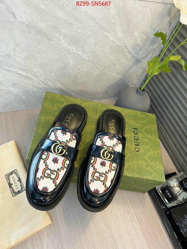 Women Shoes-Gucci,top , ID: SN5687,$: 99USD