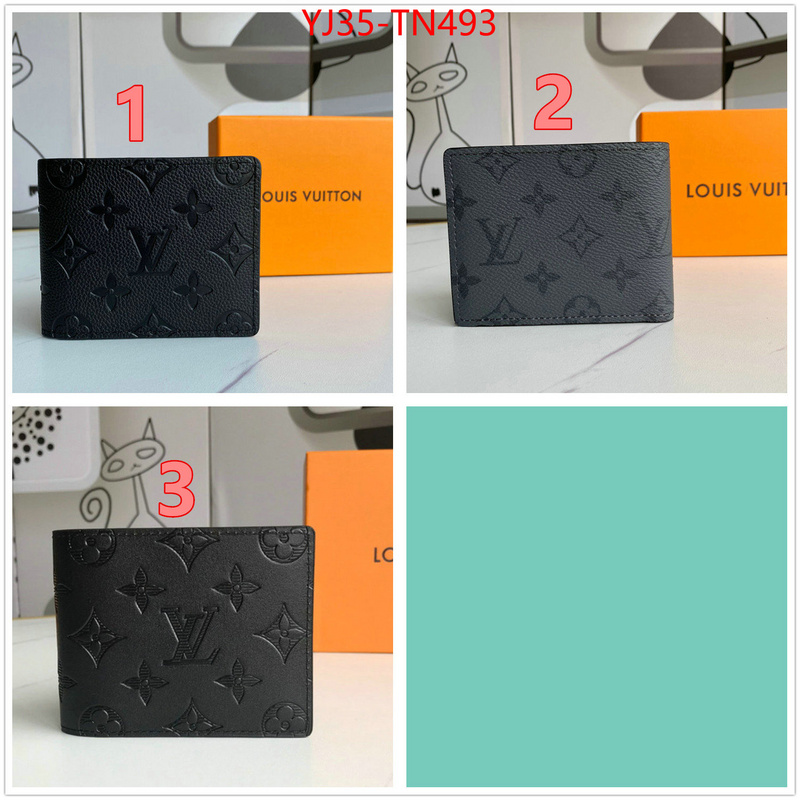 LV Bags(4A)-Wallet,ID: TN493,$: 35USD