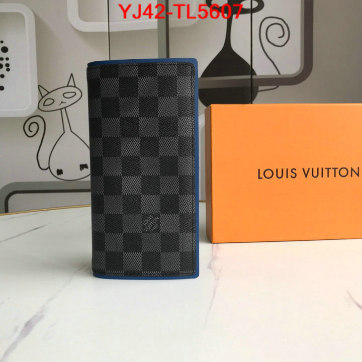 LV Bags(4A)-Wallet,ID: TL5607,$: 42USD