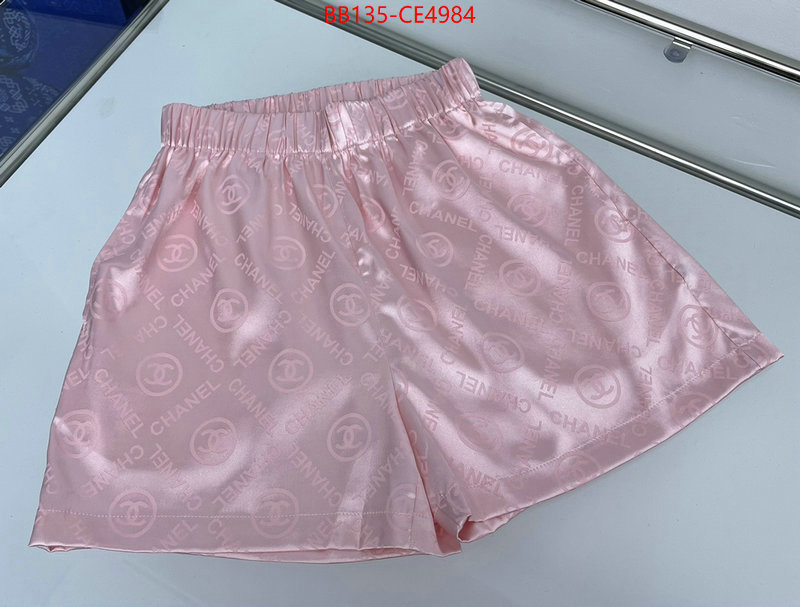 Clothing-Chanel,counter quality , ID: CE4984,$: 135USD