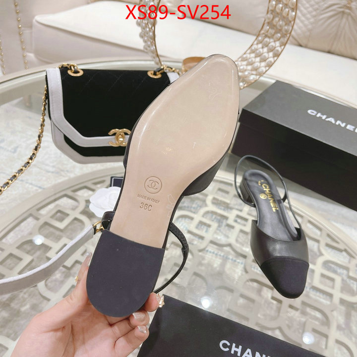 Women Shoes-Chanel,replica for cheap , ID: SV254,$: 89USD