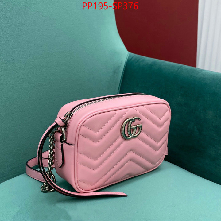 Gucci Bags(TOP)-Marmont,ID: BP376,$: 195USD