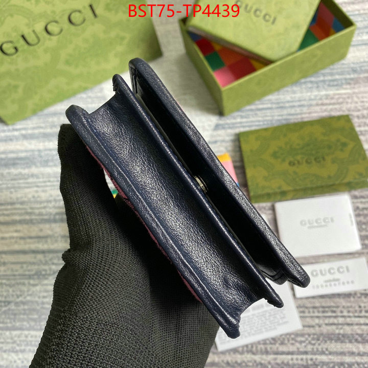 Gucci Bags(TOP)-Wallet-,ID: TP4439,$: 75USD