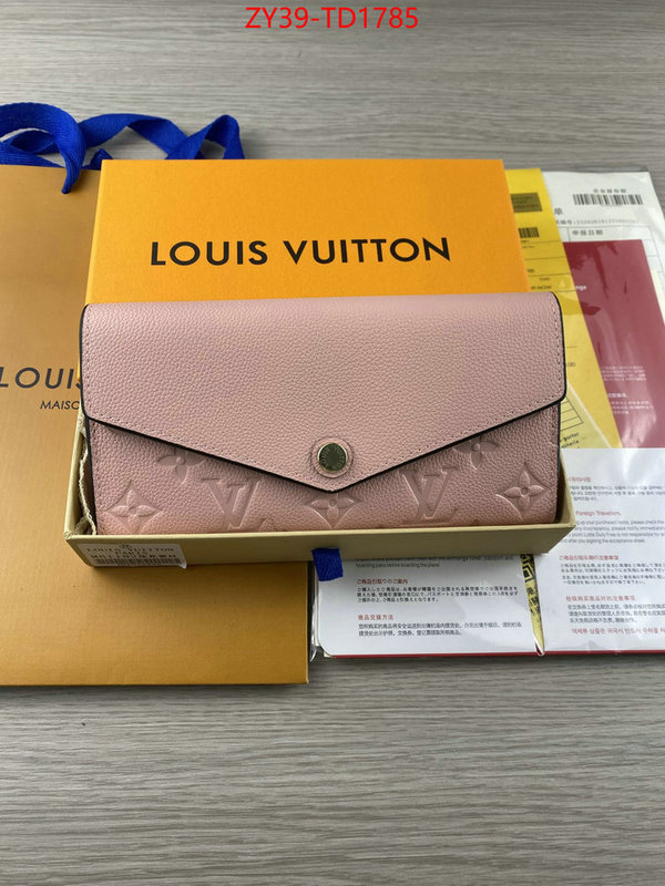 LV Bags(4A)-Wallet,ID: TD1785,$: 39USD