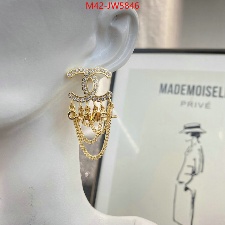 Jewelry-Chanel,is it illegal to buy , ID: JW5846,$: 42USD