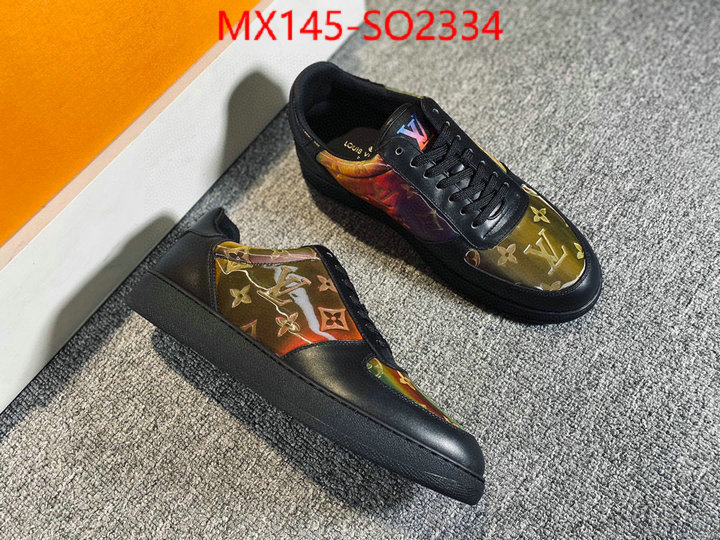 Men Shoes-LV,2023 aaaaa replica customize , ID: SO2334,$: 145USD