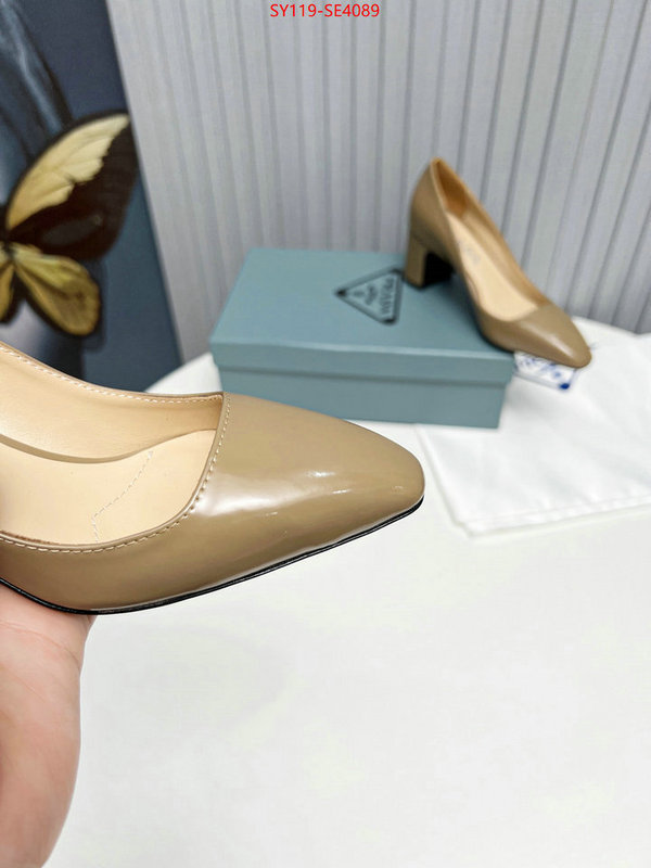 Women Shoes-Prada,the highest quality fake , ID: SE4089,$: 119USD