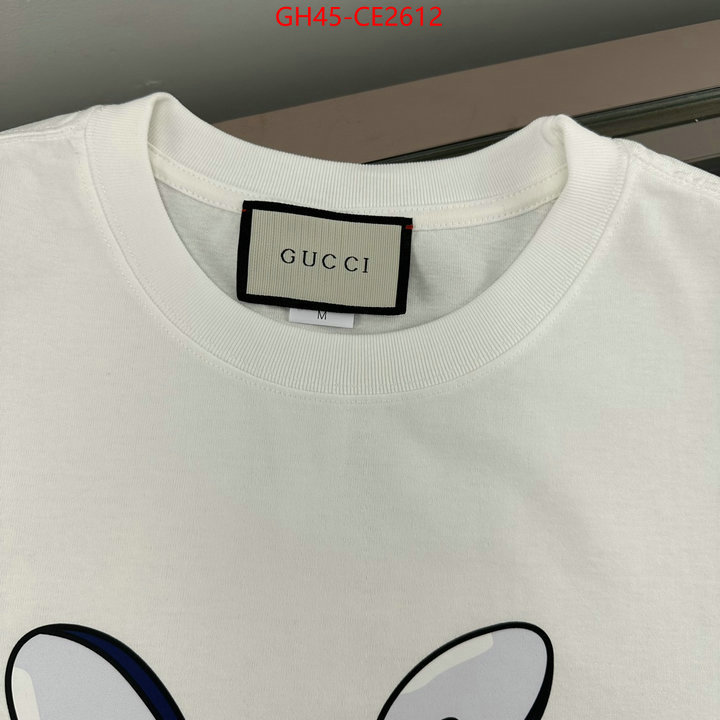 Clothing-Gucci,replica online , ID: CE2612,$: 45USD