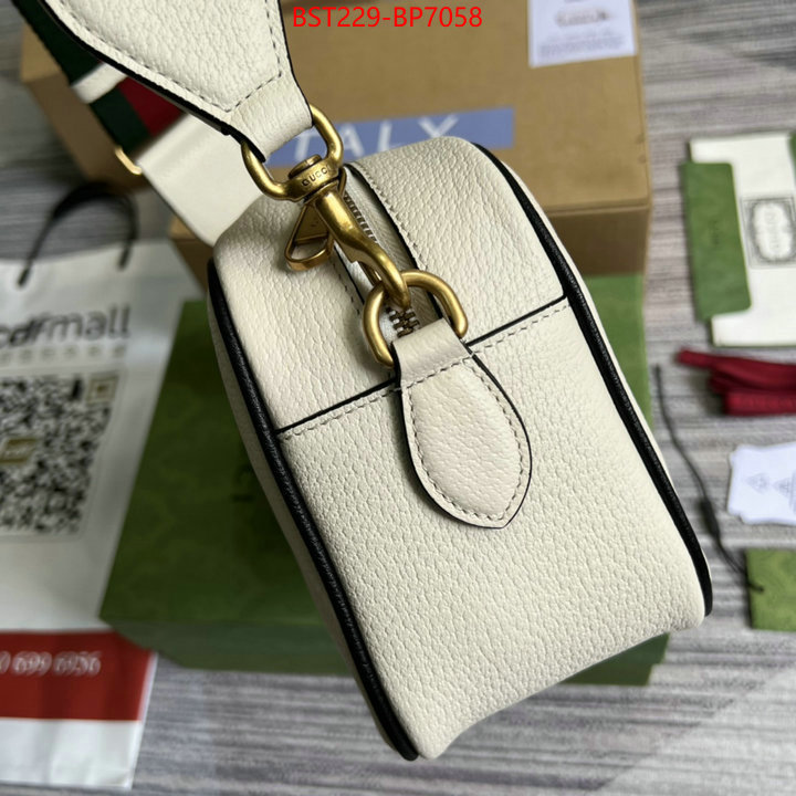 Gucci Bags(TOP)-Diagonal-,good ,ID: BP7058,$: 229USD