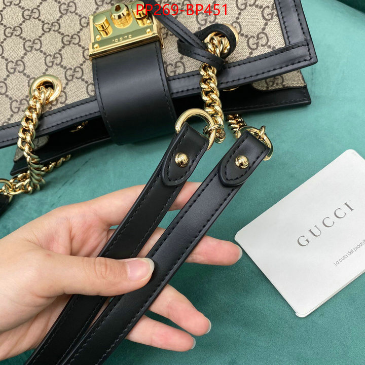 Gucci Bags(TOP)-Padlock-,what's the best place to buy replica ,ID: BP451,$:269USD