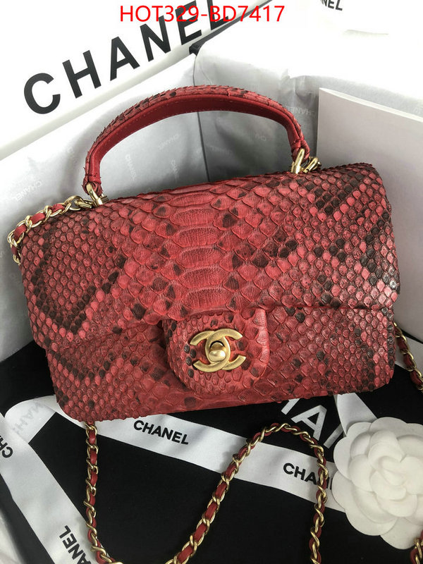 Chanel Bags(TOP)-Diagonal-,ID: BD7417,$: 329USD