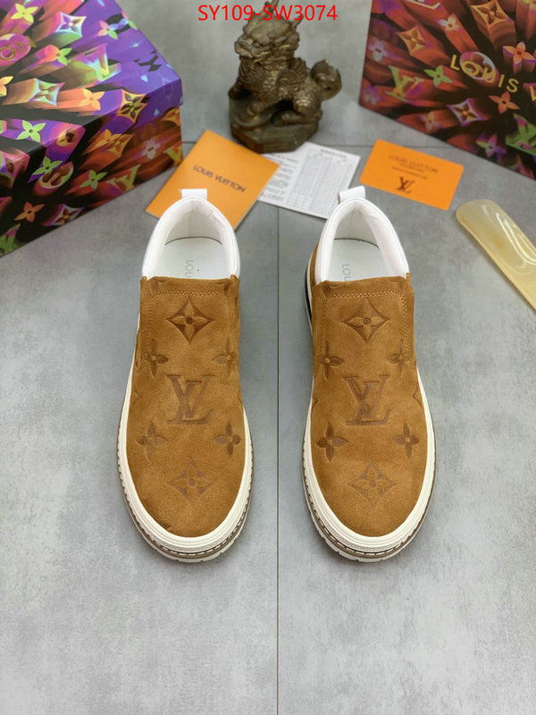 Men Shoes-LV,wholesale imitation designer replicas , ID: SW3074,$: 109USD