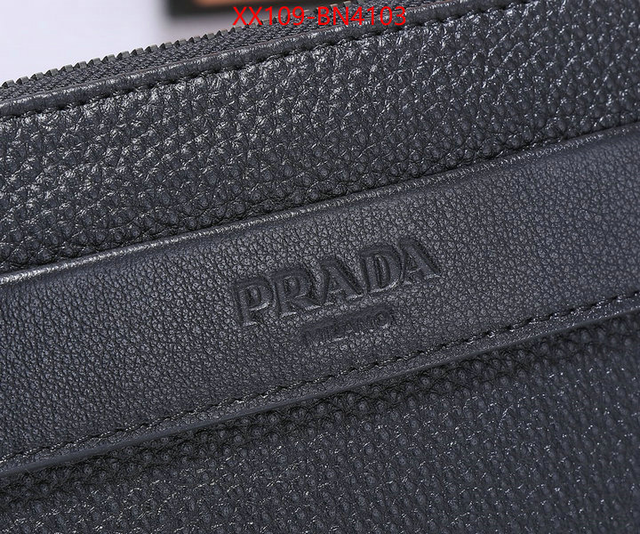 Prada Bags(TOP)-Clutch-,ID: BN4103,$: 109USD