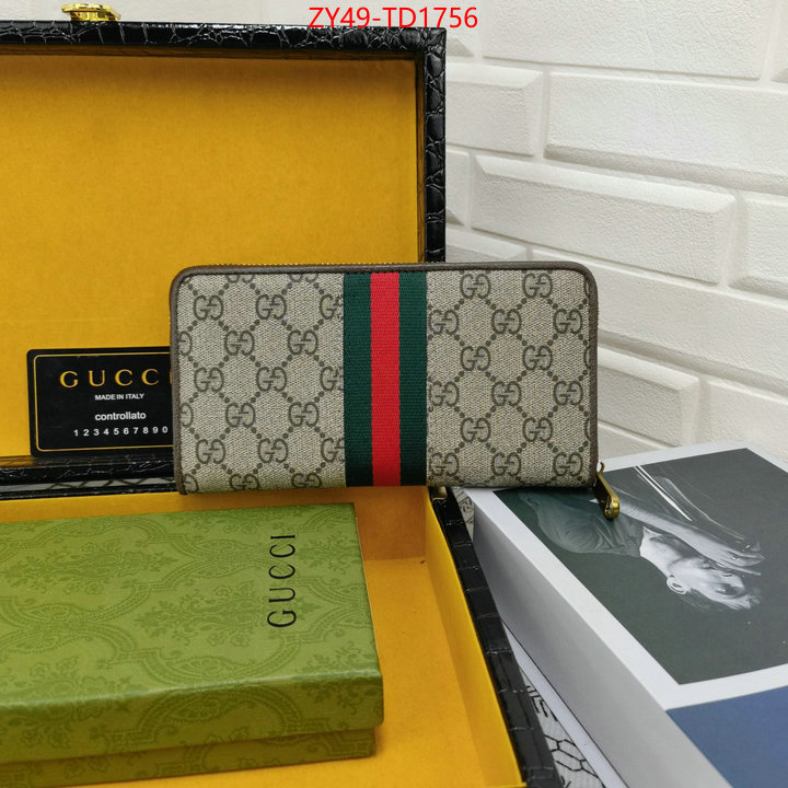 Gucci Bags(4A)-Wallet-,ID: TD1756,$: 49USD