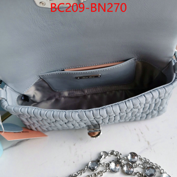 Miu Miu Bags(TOP)-Diagonal-,top quality website ,ID: BN270,$: 209USD