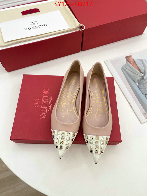 Women Shoes-Valentino,buy top high quality replica , ID: SD717,$: 129USD