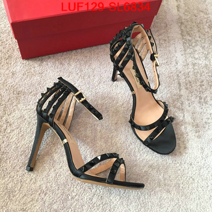 Women Shoes-Valentino,high quality designer replica , ID: SL6834,$: 129USD