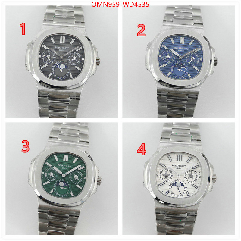 Watch (TOP)-Ptek Ph1ippe,mirror copy luxury , ID: WD4535,$: 959USD