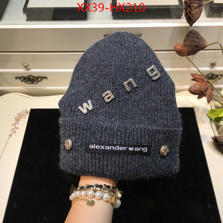 Cap (Hat)-Alexander Wang,is it illegal to buy , ID: HX210,$: 39USD