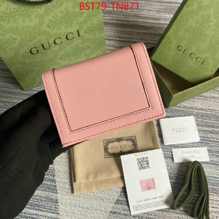 Gucci Bags(TOP)-Wallet-,ID: TN871,$: 79USD