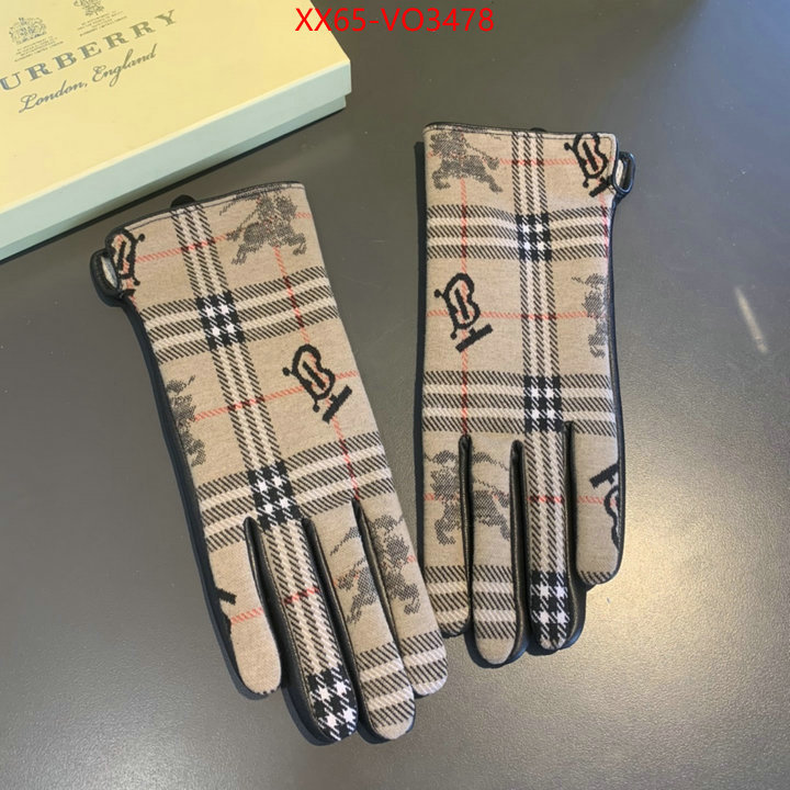 Gloves-Burberry,how quality , ID: VO3478,$: 65USD