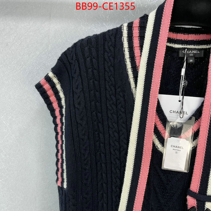 Clothing-Chanel,outlet 1:1 replica , ID: CE1355,$: 99USD