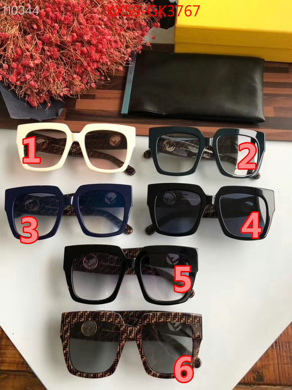 Glasses-Fendi,wholesale , ID: GK3767,$:59USD