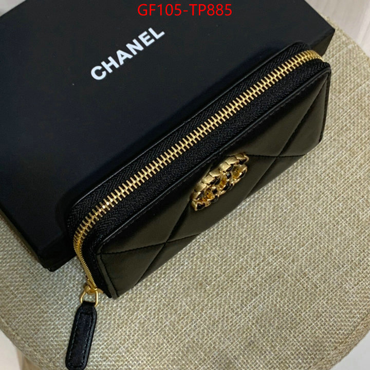 Chanel Bags(TOP)-Wallet-,ID: TP885,$: 105USD