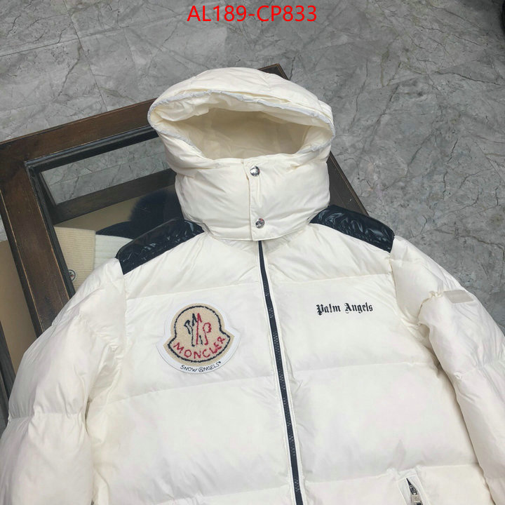 Down jacket Men-Moncler,same as original , ID: CP833,$:189USD