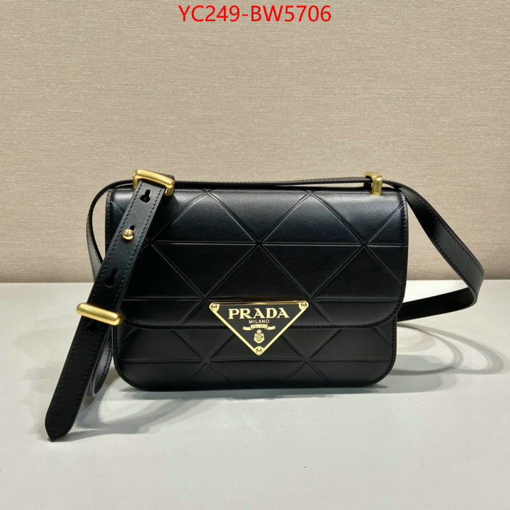 Prada Bags(TOP)-Diagonal-,ID: BW5706,$: 249USD
